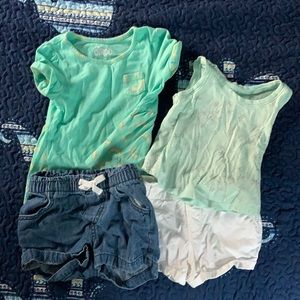 18-24 month tee and short bundle